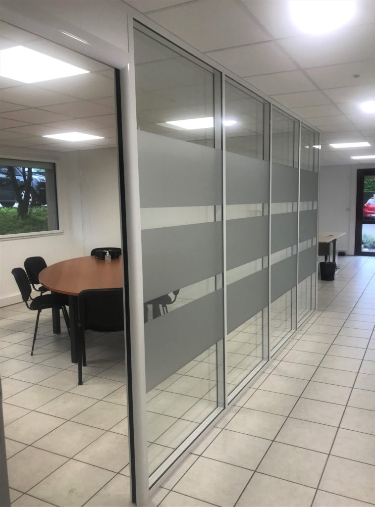 Fin des travaux : bureaux de Brignais